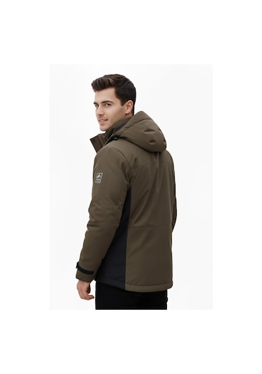 Dynamo Erkek Kapüşonlu Spor Mont 2 Parça Regular Fit 3362 Bgl-st04898 Açık Kahverengi