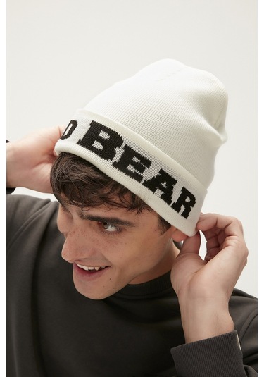 Bad Bear Brand Off-white Beyaz Bere - Beyaz