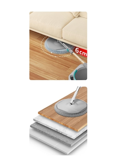 Smarter Aqua Master Temizlik Seti + Yedek Mop 2'li