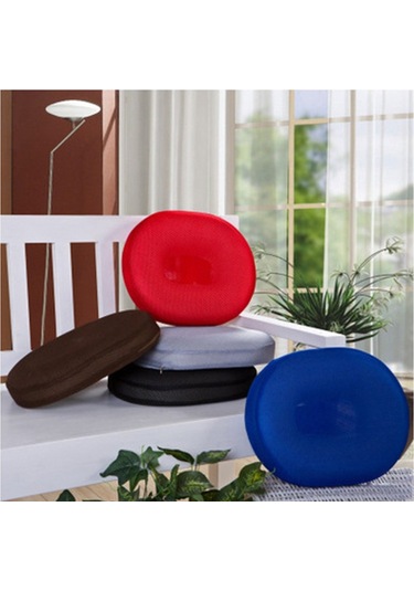 Sones Ofis Hollow Rebound Sağlık Hemoroid Önleyici Yastık Kalça Oturma Yeri, Boyut: 40x32x7cm Mor