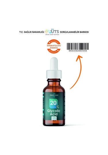 Doğal Eczane %20 Glikolik Asit Peeling Serum 30 ML