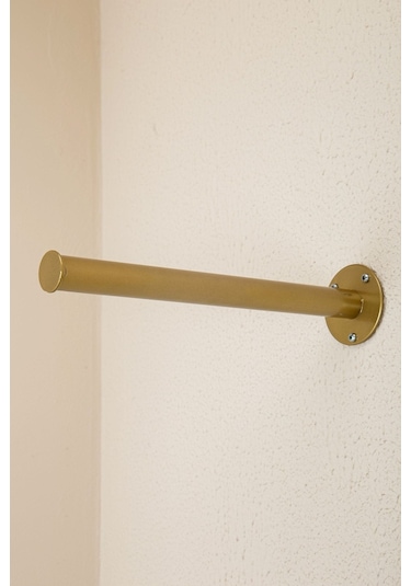 Gold Metal Duvara Monte Solid Stylish Askılık Elbise Askılığı Konfeksiyon Askılığı Kıyafet Askılığı Gold