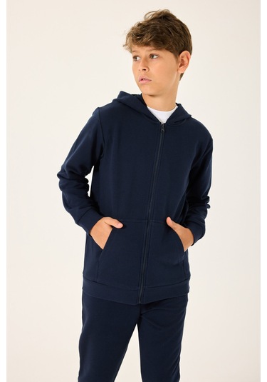 Rolypoly Erkek Çocuk Lacivert Sweatshirt Rp3719-c-v1 Lacivert