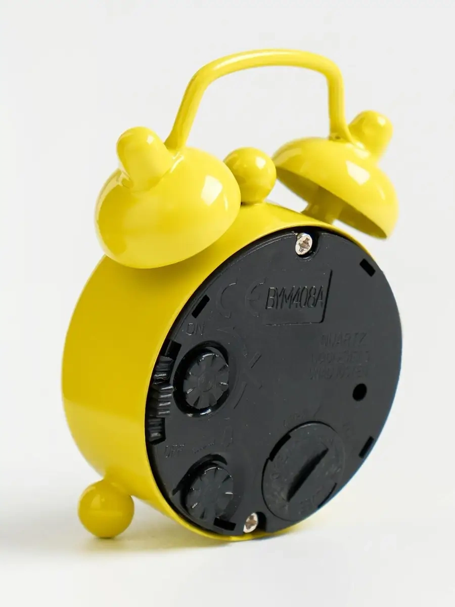 Simalend Masa Saati Çocuklar İçin Alarm Saatleri Pille Çalışır 17305031 Gri