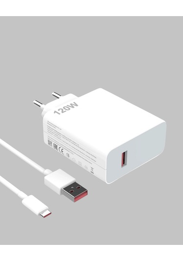 Mey İthalat 120w Usb-c Şarj Adaptörü Süper Hızlı Şarj Güç Kaynağı Seti