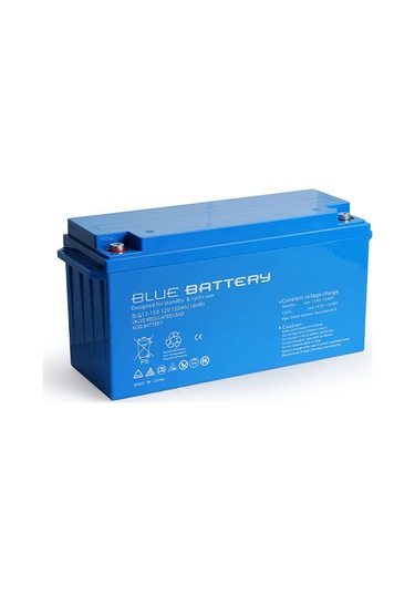 Blue Battery 12 Volt 150 Amper Jel Akü Derin Döngü Blg12-150 Deep Cycle