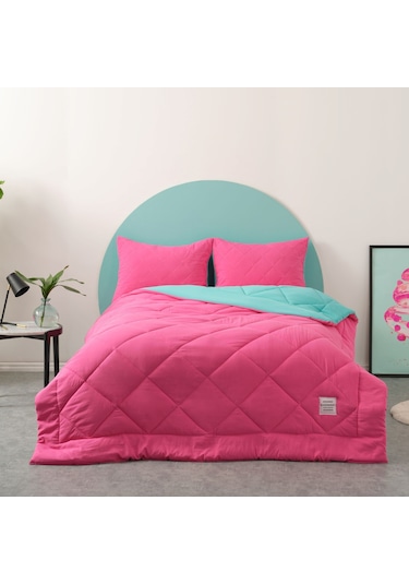 Karaca Home Smart Comfort Raspberry Çift Kişilik Yorgan Seti Fuşya
