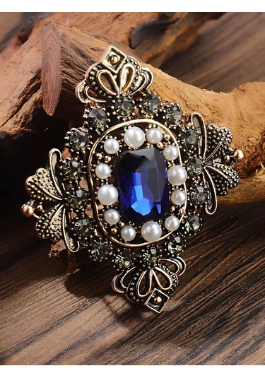 Bijoubijou Broş Takılar Antika 251832653 Mavi