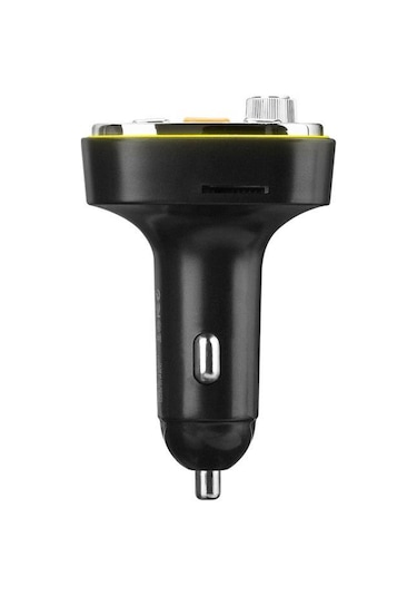 S-link Sl-bt306 Çift Usb 5v 3.1a Rainbow Işıklı Led Ekran Tf Kartlı V5.0 Bluetooth Fm Transmitter