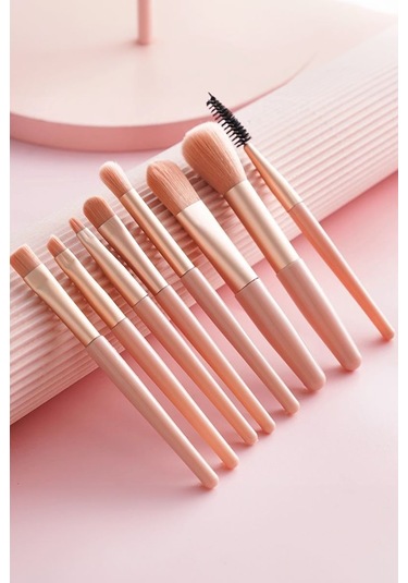 8 Parça Makyaj Fırçası Seti Fondöten Pudra Fırça Cin831pm