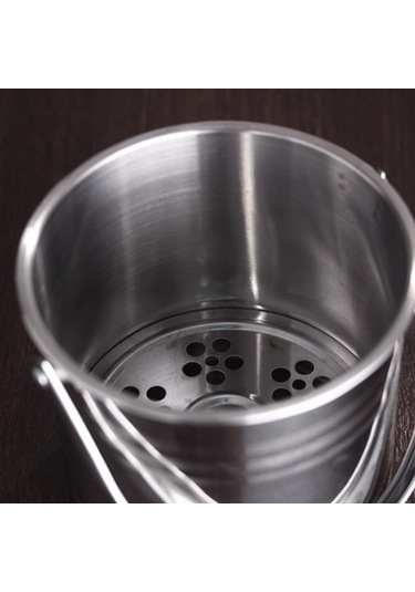 Suntek Magideal Şampanya Buz Kovası Paslanmaz Çelik Bira 1-numara Gümüş