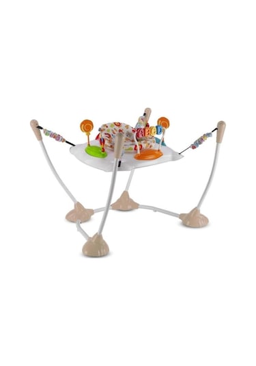 Babyhope 706 Lüks Bebek Kahverengi Hoppala Zıp Zıp