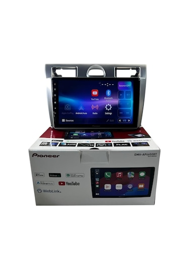 Ford Fiesta 2006-2011 Pioneer 4-64 Tam Profesyonel Oem Multimedia 9"