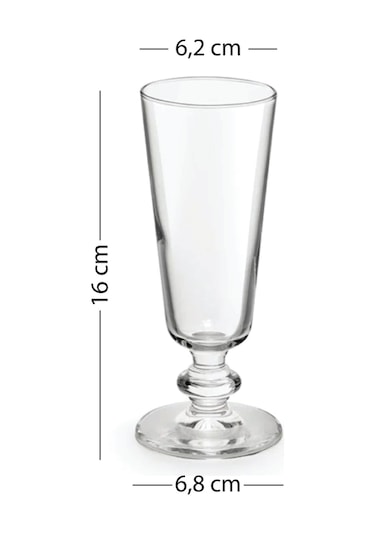 Rakle Pure Altın Yaldızlı İthal 4'lü Kahve Yanı Bardağı Seti 180 Cc Renkli