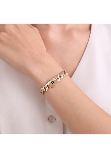Altınbaş Altınbaş Golden Chain Bileklik Abl0384-y-24737-75mm Çok Renkli