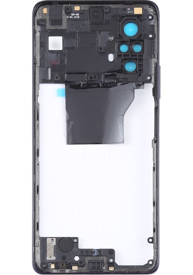 Xiaomi Redmi Note 10 Pro Max / Redmi Note 10 Pro / Redmi Note 10 Pro Hindistan İçin  Orta Çerçeve Çerçeve Plakası M2101k6p M2101k6g M2101k6ı Mor