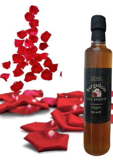 Bergulem Doğal Gül Sirkesi 500 ML