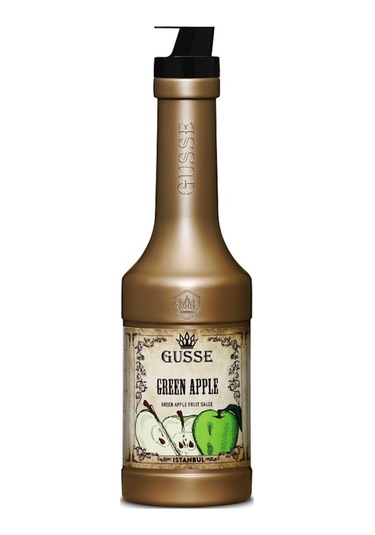 Gusse Green Apple Yeşil Elma Aromalı Meyve Püresi 1100 G