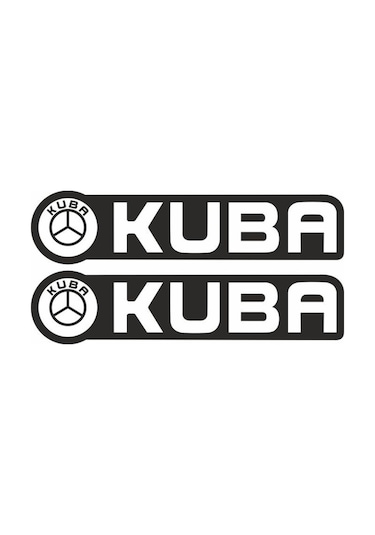 Kuba Cg Depo Yazı Takımı Silikon Yapıştırma - Parlak