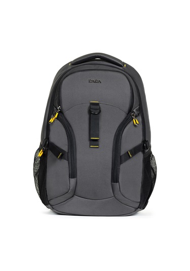 Dada Motorcu Sırt Çantası Gri 14-15,6 İnç Laptop Bölmeli Su Geçirmez Kumaş Dada 10 Gri