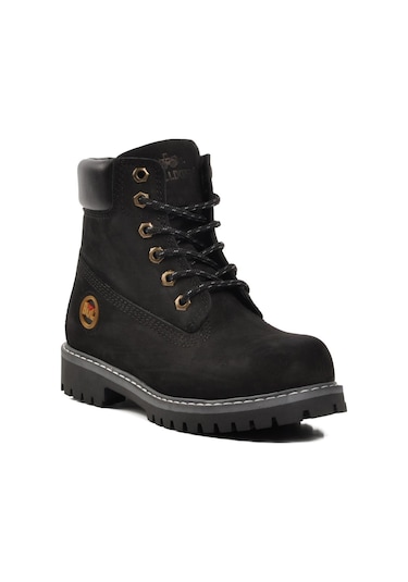 Bulldozer 240602 Siyah Nubuk Hakiki Deri Bağcıklı Unisex Bot 001 Bulldozer 240602 Siyah Nubuk Hakiki Deri Bağcıklı Unisex Bot 001