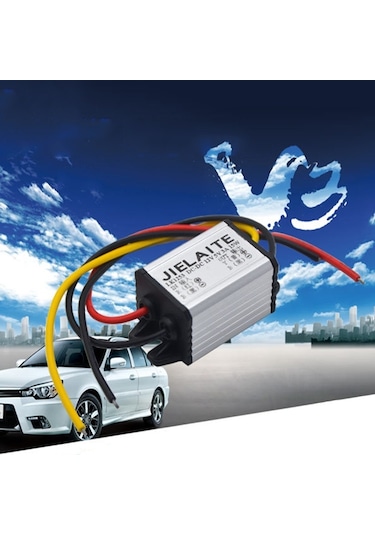 Sones Jıelaıte Lk1253 15w Alüminyum Alaşımlı Akıllı Koruma Su Geçirmez Araba Güç Dönüştürücü 12v 4,2v/3a
