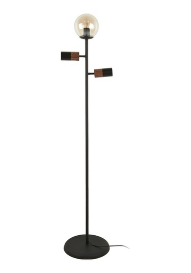 Evidea Lighting Coir Lambader - Siyah / Kahverengi - 150 Cm Siyah / Kahverengi