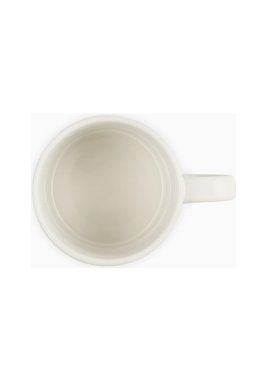 Le Creuset Jardin Çiçek Desenli Seramik Kupa Meringue