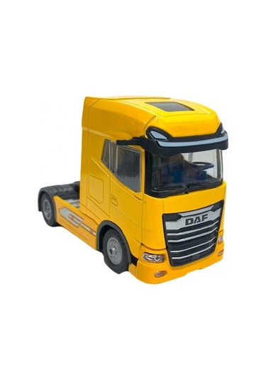 Metal Daf Tır Kafası Işıklı Müzikli Oyuncak 12 Cm Çok Renkli