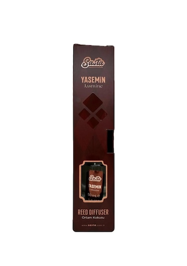 Sasta Yasemin Kokulu Bambu Çubuklu Ortam, Oda Kokusu 50 Ml Yasemin