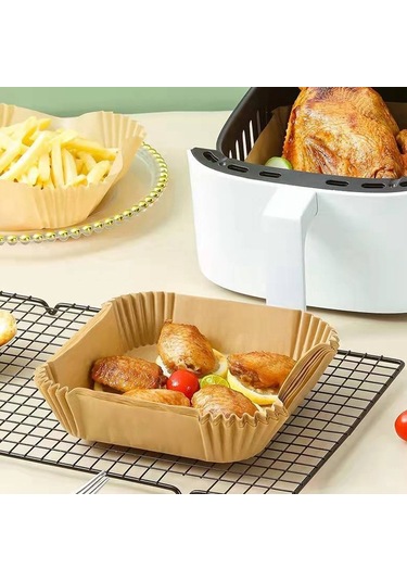 Inf Air Fryer Tek Kullanımlık Fritöz Kağıdı 16 Cm 100 Adet