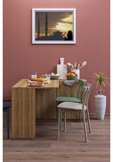 Flor Yemek Masası Mutfak Masası