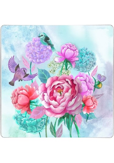 Mul' Tıdom Cam Doğrama Tahtası 222867738 Açık Mavi