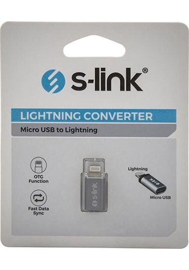 S-link Sl-ta10 Microusb 5pin F To Lightning M Çevirici