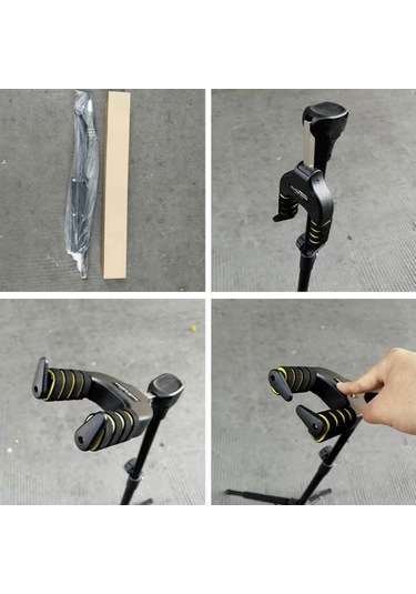 Sones Gravity Kendinden Kilitli Katlanır Dikey Pipa Bass Evrensel Gitar Standı