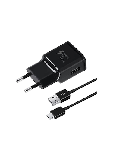 Samsungsamsung 9v 1.67a 15w Hızlı Şarj Adaptörü 1.2m Usb-c Kablo S10/s9/s8/note 9/8/5/4/a50/a70/a71/a51 Uyumlu Ildistribütör Garantili