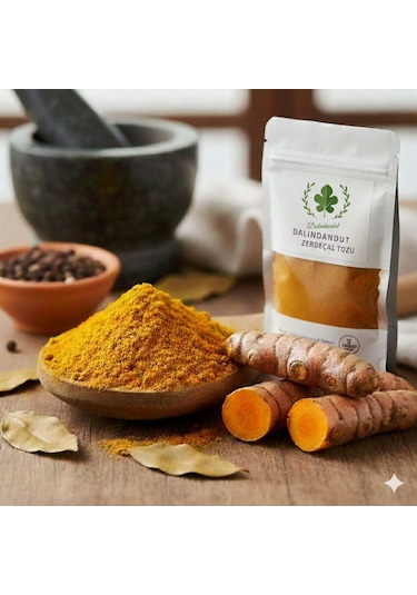 Yeni Mahsul Zerdeçal Tozu 100 Gr