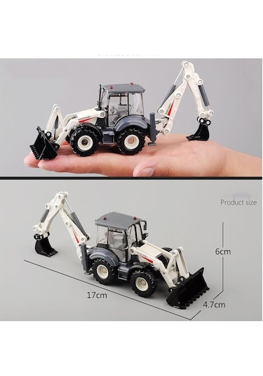 1:40 metal model kepçe ekskavatör