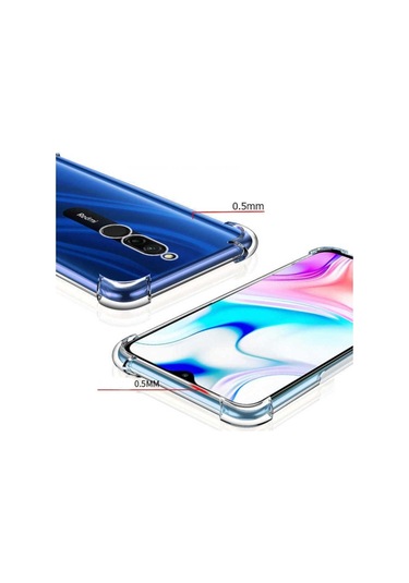Xiaomi Redmi 8 Kılıf Zore Nitro Anti Shock Silikon Renksiz