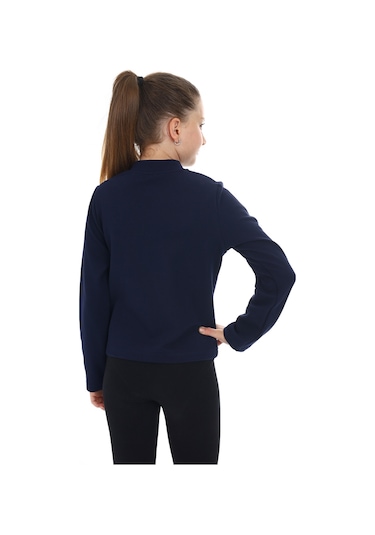 Toontoy Kız Çocuk Okul Hırka Lacivert