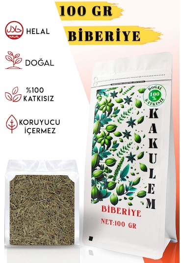 Kakulem Sertifikalı 100 Gr Tane Biberiye Kurusu Rosemary Rosmarin