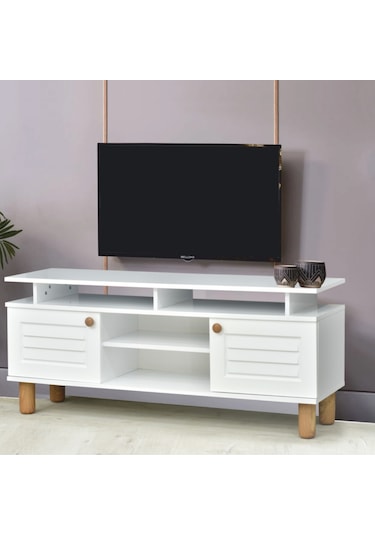 Helena Tv Sehpası - Beyaz Beyaz