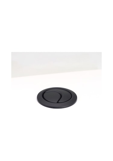 Trendooze Tuvalet Sifonlu Tank Düğmesi Çift Modern 45'e Siyah Siyah