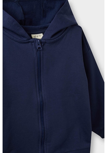 Defacto Erkek Bebek Kapüşonlu Basic Düz İçi Yumuşak Tüylü Fermuarlı Sweatshirt A7387a525aunv241 Lacivert Defacto Erkek Bebek Kapüşonlu Basic Düz İçi Yumuşak Tüylü Fermuarlı Sweatshirt A7387a525aunv241 Lacivert