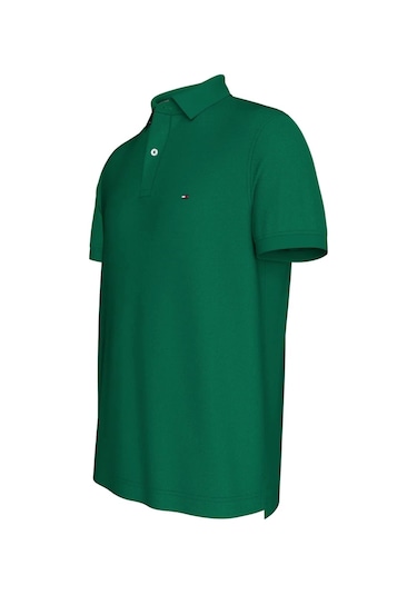 Tommy Hilfiger Tommy Hılfıger Erkek Polo T-shırt Yeşil