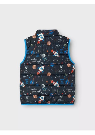 Name It Nmmmylane Vest Dark Unisex Çocuk Yelek Lacivert