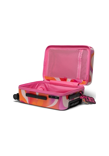 Herschel Jade Purple Brown Darbeye Dayanıklı Tekerlekli Kabin Boy Valiz 43l