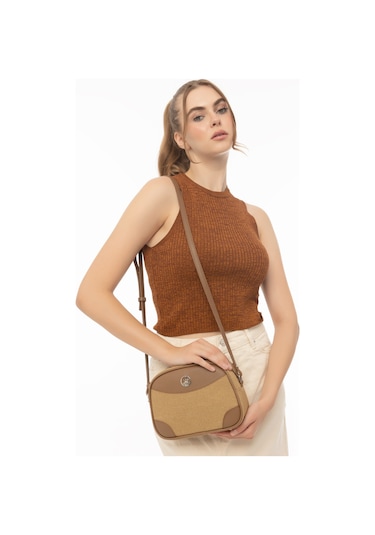 Beverly Hills Polo Club Kadın Omuz Çantası 05bhpc8044 Bej