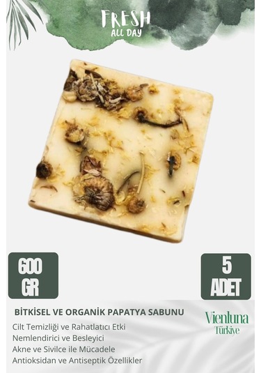 Vienluna Papatya Sabunu 5 x 600 G