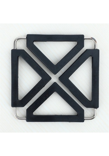 Adet Mutfak Yardımcı Katlanabilir Silikon Altlık Mat Pedi Siyah&kırmızı&sarı Siyah - kırmızı - sarı